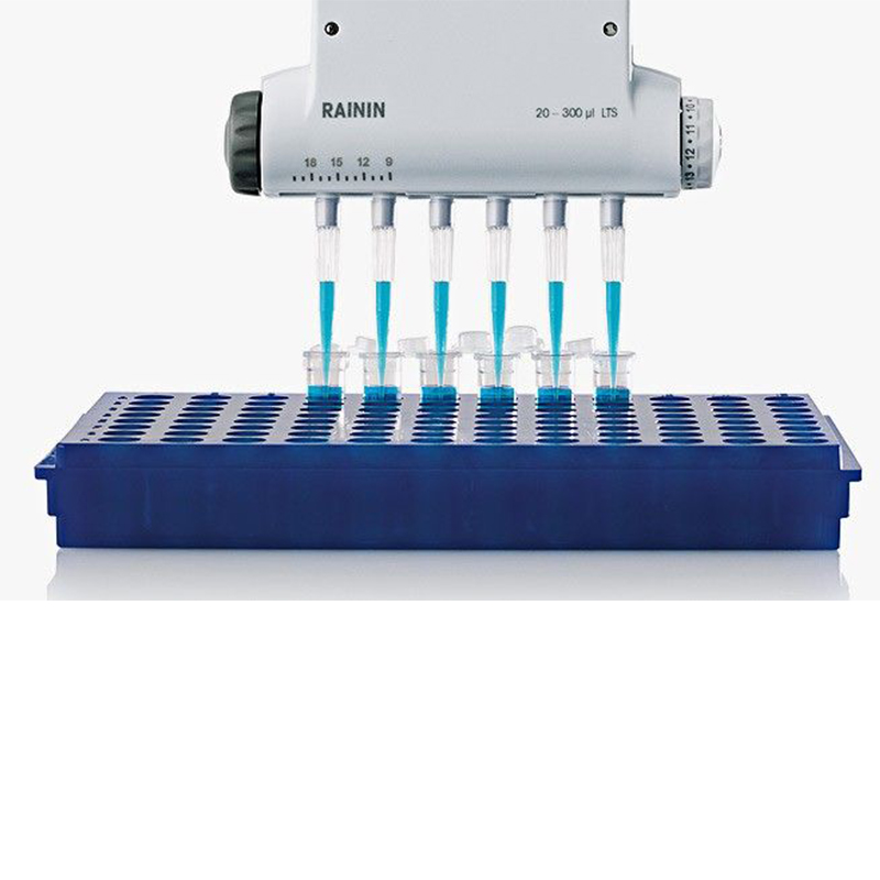 瑞宁Rainin电动8道间距可调移液器EA8-50XLS，5-50μL